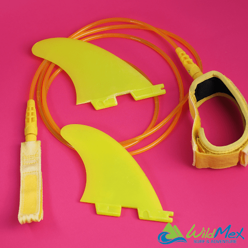 What’s the Purpose of Using a Surfboard Leash? Wild Mex Wave Coaches at our Surf Board Rental in Punta Mita Can Guide You In Detail About Choosing Your Leash Length