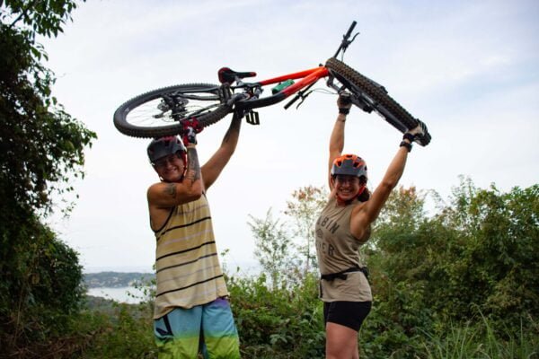 Technical Descent on Sayulita Mountain Biking Trail