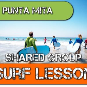 Punta Mita surfing lesson at La Lancha